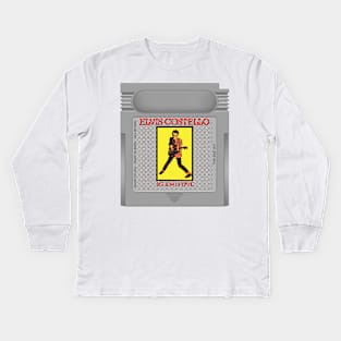 My Aim Is True Game Cartridge Kids Long Sleeve T-Shirt